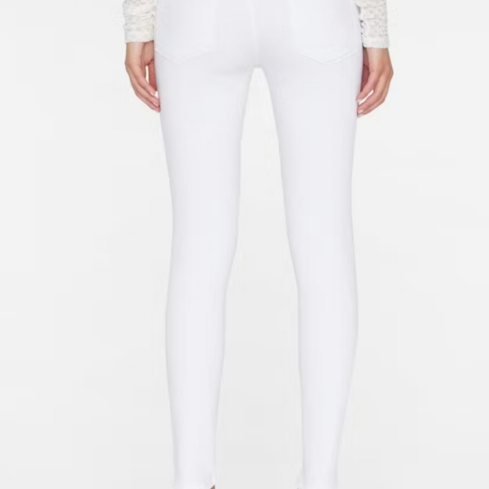 Frame Le High Skinny in Blanc  Size 27 - Picture 7 of 7